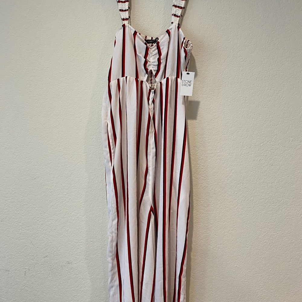 Volcom | Size M | NWT | Striped Romper/Jumpsuit - Picture 2 of 6